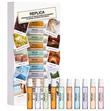 maison margiela 'replica' memory box perfume set|maison margiela memory box perfume.